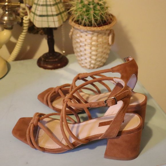 TOPSHOP SUEDE SANDALS - 6.5 - Picture 13 of 13